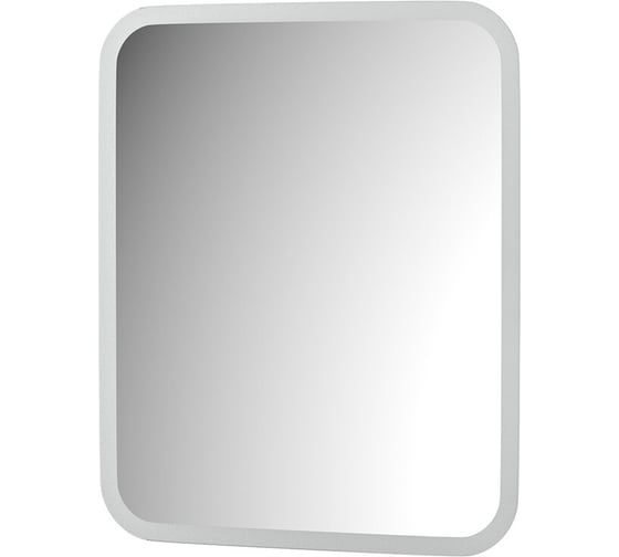 Зеркало с матированием и LED-подсветкой DEFESTO 19W (50x60 см) (Без выключателя) (Теплый белый свет) DF 3813 1