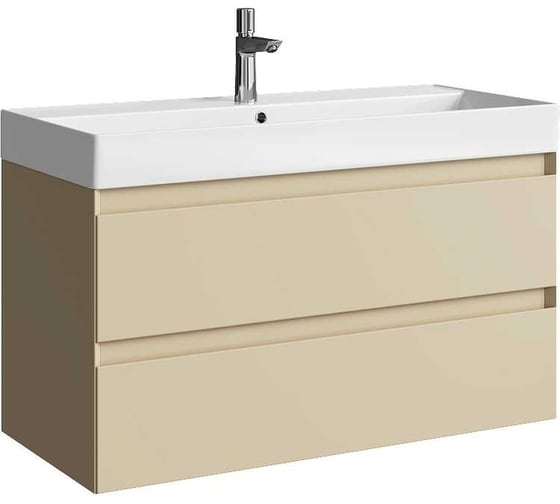 Тумба под умывальник AQWELLA Geometria, цвет морская дюна GE01102MD 1