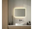 Зеркало с матированием и LED-подсветкой DEFESTO 25W (60x80 cm) (Без выключателя) (Теплый белый свет) DF 3817 3