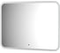 Зеркало с матированием и LED-подсветкой DEFESTO 25W (80x60 cm) (ИК - выключатель) (Нейтральный белый свет) DF 3807RH 1