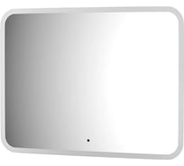 Зеркало с матированием и LED-подсветкой DEFESTO 25W (80x60 cm) (ИК - выключатель) (Теплый белый свет) DF 3817RH