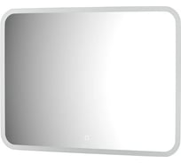 Зеркало с матированием и LED-подсветкой DEFESTO 25W (80x60 cm) (Сенсорный выключатель) (Нейтральный белый свет) DF 3807SH