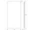 Зеркало с матированием и LED-подсветкой DEFESTO 28W (50x100 cm) (Без выключателя) (Теплый белый свет) DF 3815 2