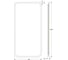 Зеркало с матированием и LED-подсветкой DEFESTO 28W (50x100 cm) (ИК - выключатель) (Нейтральный белый свет) DF 3805R 2
