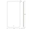 Зеркало с матированием и LED-подсветкой DEFESTO 28W (50x100 cm) (Сенсорный выключатель) (Нейтральный белый свет) DF 3805S 2