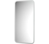 Зеркало с матированием и LED-подсветкой DEFESTO 28W (50x100 cm) (Сенсорный выключатель) (Теплый белый свет) DF 3815S