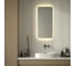 Зеркало с матированием и LED-подсветкой DEFESTO 28W (50x100 cm) (Сенсорный выключатель) (Теплый белый свет) DF 3815S 3