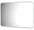 Зеркало с матированием и LED-подсветкой DEFESTO 32W (100x70 cm) (ИК - выключатель) (Теплый белый свет) DF 3819RH 1