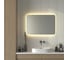 Зеркало с матированием и LED-подсветкой DEFESTO 32W (100x70 cm) (ИК - выключатель) (Теплый белый свет) DF 3819RH 3