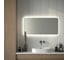 Зеркало с матированием и LED-подсветкой DEFESTO 34W (120x60 cm) (ИК - выключатель) (Нейтральный белый свет) DF 3808RH 3