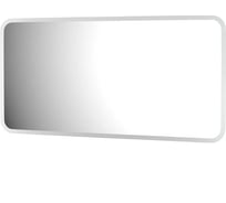 Зеркало с матированием и LED-подсветкой DEFESTO 34W (120x60 cm) (Сенсорный выключатель) (Теплый белый свет) DF 3818SH