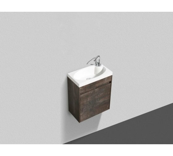 Подвесная база под раковину BelBagno PIETRA Stone MINI-400-1A-SO-PT-L