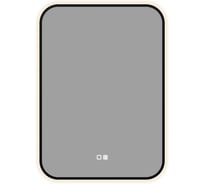 Зеркало Aquanet Контур, 500×700 мм, LED, ТХ, антипар, цвет черный (367660) 00367660