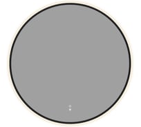 Зеркало Aquanet Контур D, 1000 мм, LED, ТХ, антипар, цвет черный (367666) 00367666
