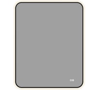 Зеркало Aquanet Контур, 1000×800 мм, LED, ТХ, антипар, цвет черный (367663) 00367663