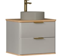 Тумба EQUIL Desert 60, подвесная, 2 ящика, амарок (под раковину 110A), tpDSRT60.2Y-25