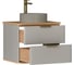 Тумба EQUIL Desert 60, подвесная, 2 ящика, амарок (под раковину 110A), tpDSRT60.2Y-25 2