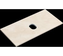 Столешница для ванной комнаты Sancos, 900×460 мм, цвет black sky TT90A1X