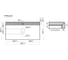 Столешница для ванной комнаты Sancos, 900×460 мм, цвет kreman TT90A2X 2