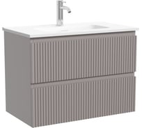 Тумба подвесная Sancos Snob R 690х390х500, c двумя ящиками оснащенными доводчиками, Doha Soft SNR70/39SM