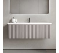 Тумба подвесная Sancos Snob R 1.0, 1195×445×406 мм, с одним ящиком с доводчиками, Doha Soft SNR1.0120SM