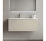Тумба подвесная Sancos Snob R 1.0, 995×445×406 мм, с одним ящиком с доводчиками, Beige Soft SNR1.0100LCE 1