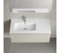 Тумба подвесная Sancos Snob R 1.0, 995×445×406 мм, с одним ящиком с доводчиками, Beige Soft SNR1.0100LCE 2