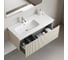 Тумба подвесная Sancos Snob R 1.0, 995×445×406 мм, с одним ящиком с доводчиками, Beige Soft SNR1.0100LCE 4