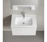 Тумба подвесная Sancos Snob R 1.0, 690×445×406 мм, с одним ящиком с доводчиками, Bianco SNR1.070W 2