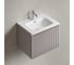 Тумба подвесная Sancos Snob R 1.0, 590×445×406 мм, с одним ящиком с доводчиками, Doha Soft SNR1.060SM 3