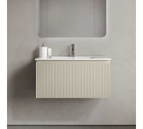 Тумба подвесная Sancos Snob R 1.0, 790×445×406 мм, с одним ящиком с доводчиками, Beige Soft SNR1.080CE