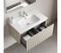Тумба подвесная Sancos Snob R 1.0, 790×445×406 мм, с одним ящиком с доводчиками, Beige Soft SNR1.080CE 3