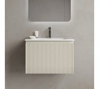 Тумба подвесная Sancos Snob R 1.0, 590×445×406 мм, с одним ящиком с доводчиками, Beige Soft SNR1.060CE