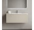 Тумба подвесная Sancos Snob R 1.0, 995×445×406 мм, с одним ящиком с доводчиками, Beige Soft SNR1.0100CE 1