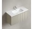Тумба подвесная Sancos Snob R 1.0, 995×445×406 мм, с одним ящиком с доводчиками, Beige Soft SNR1.0100CE 3