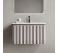 Тумба подвесная Sancos Snob R 1.0, 690×445×406 мм, с одним ящиком с доводчиками, Doha Soft SNR1.070SM