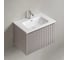 Тумба подвесная Sancos Snob R 1.0, 690×445×406 мм, с одним ящиком с доводчиками, Doha Soft SNR1.070SM 2