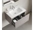 Тумба подвесная Sancos Snob R 1.0, 690×445×406 мм, с одним ящиком с доводчиками, Doha Soft SNR1.070SM 3