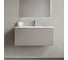 Тумба подвесная Sancos Snob R 1.0, 890×445×406 мм, с одним ящиком с доводчиками, Doha Soft SNR1.090SM 1