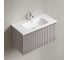 Тумба подвесная Sancos Snob R 1.0, 890×445×406 мм, с одним ящиком с доводчиками, Doha Soft SNR1.090SM 3