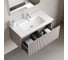 Тумба подвесная Sancos Snob R 1.0, 890×445×406 мм, с одним ящиком с доводчиками, Doha Soft SNR1.090SM 4