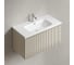 Тумба подвесная Sancos Snob R 1.0, 890×445×406 мм, с одним ящиком с доводчиками, Beige Soft SNR1.090CE 2
