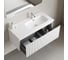Тумба подвесная Sancos Snob R 1.0, 995×445×406 мм, с одним ящиком с доводчиками, Bianco SNR1.0100RW 3