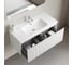 Тумба подвесная Sancos Snob R 1.0, 995×445×406 мм, с одним ящиком с доводчиками, Bianco SNR1.0100W 3