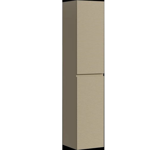 Шкаф-пенал подвесной Sancos Folk, 350×350×1650 мм, цвет капучино PFL35CP 1