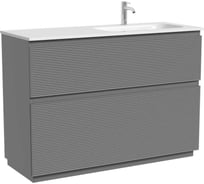 Тумба напольная SANCOS Folk Floor правая 1190х445х850, c двумя ящиками оснащенными доводчиками, Ergraut soft, арт. FL120FRES