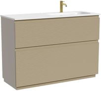 Тумба напольная SANCOS Folk Floor правая 995х445х850, c двумя ящиками оснащенными доводчиками, Капучино, арт. FL100FRCP