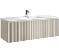 Тумба подвесная SANCOS Snob R 1.0 1195х445х406, c одним ящиком оснащенным доводчиками, Beige Soft арт. SNR1.0120CE