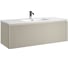 Тумба подвесная SANCOS Snob R 1.0 1195х445х406, c одним ящиком оснащенным доводчиками, Beige Soft арт. SNR1.0120CE 1