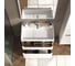Тумба из ДСП и МДФ BRIZ Мастер т8-80 (ум-к Вилис) 367 03-08080-17 00 БЕЛ 3